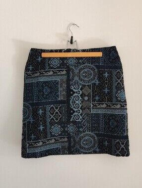 San Francisco Blue and Black Skirt